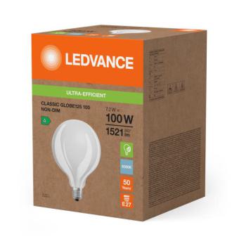  LED G125 100 FR 7.2W 865 E27 A 