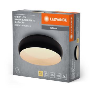  Livia 300 16W/830 DIM BK/WT 