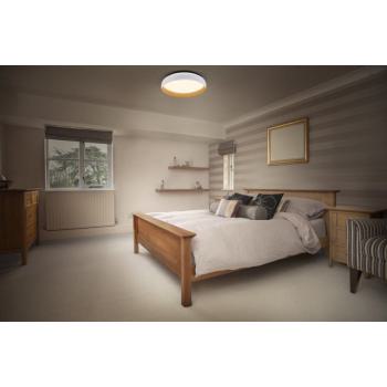  Livia 430 24W/830 DIM WT/WOOD 
