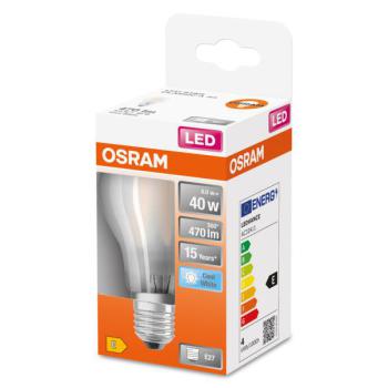  LEDSCLA40 4W/840 230VGLFR E27 