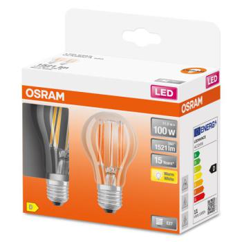  BTE2  LED Std verre cl 11W=100 