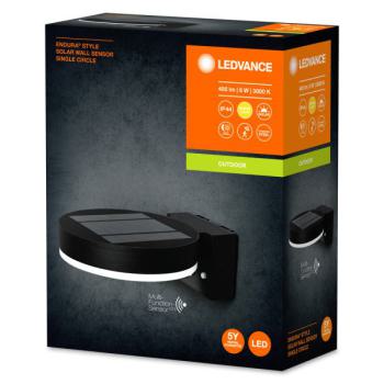  ENDURA SOLAR CIRCLE 6W/830 GY 