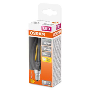  LEDSCLBA40 4W/827 230V FIL E14 