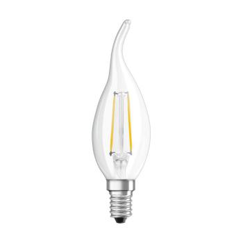  LED FIL OSR DIM CLBA40 827 E14 
