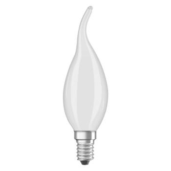  LED FIL OSR DIM CLBA40 827 E14 