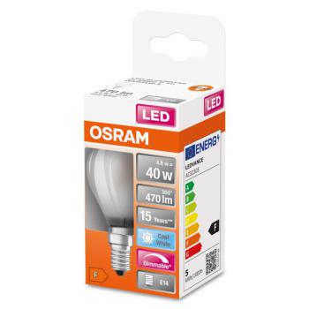  LED FIL OSR DIM CLP40 840 E14 