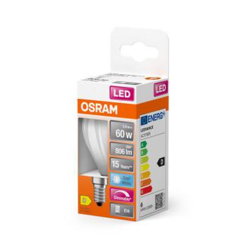  LED FIL OSR DIM CLP60 840 E14 