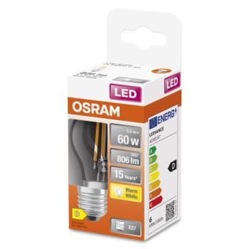  LEDSCLP60 6W/827 230V FIL E27 