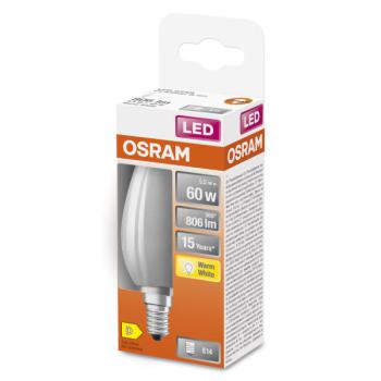  LEDSCLB60 6W/827 230VGLFR E14 