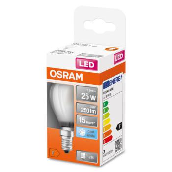  LED FIL OSR CLP25 840 E14 