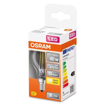  LEDSCLP40 4W/827 230V FIL E14 