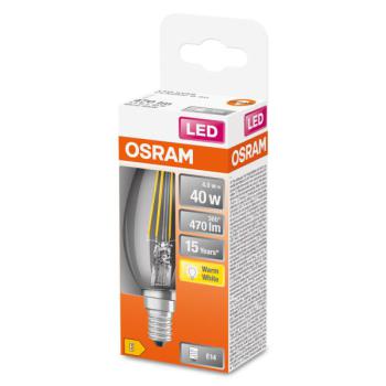  LEDSCLB40 4W/827 230V FIL E14 