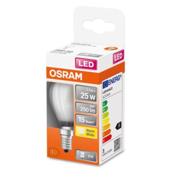  LEDSCLP25 2,5W/827 230VGLFRE14 