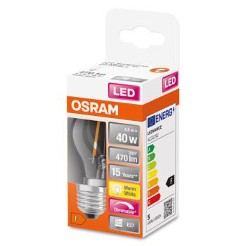  LEDSCLP40D 5W/827 230V FIL E27 