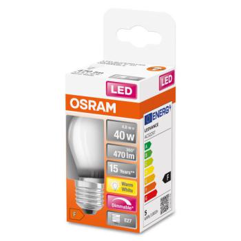  LEDSCLP40D 5W/827 230VGLFR E27 