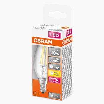  LEDSCLB40D 5W/827 230V FIL E14 