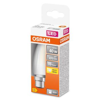  LEDSCLB40 4W/827 230VGLFR B22D 