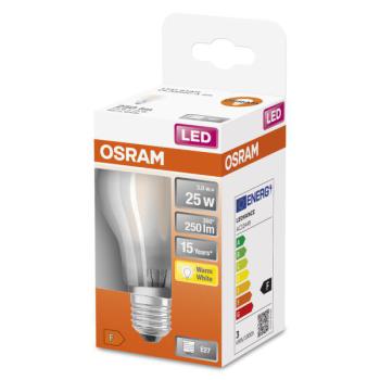  LED FIL OSR CLA25 827 E27 