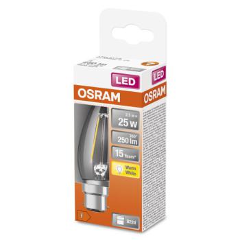  LEDSCLB25 2,5W/827 230V FILB22 