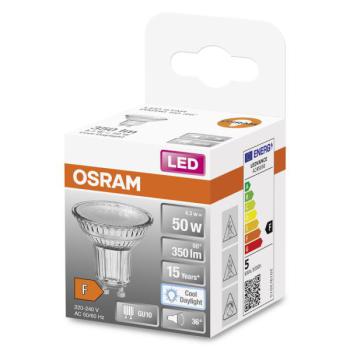  BLI1 LED Spot 4,3W=50 GU10 865 