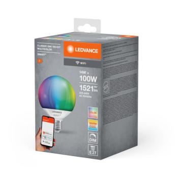  WF CL G95 FROSTED RGBW 100 E27 
