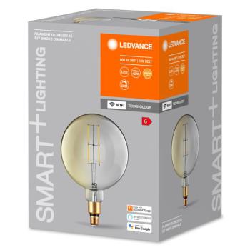  WF GLOBE200 SMOKE DIM 827 E27 
