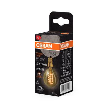  LED OSR DIM 1906 CLP25 822 E14 