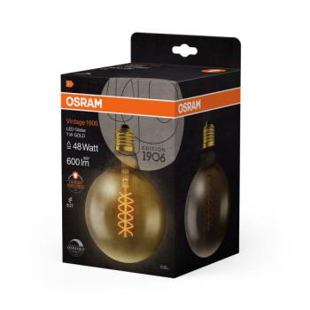  LED OSR DIM 1906 Glo37 822 E27 