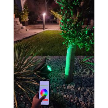  BT Outdoor Solar Spot RGBTW 