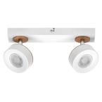  Spot Pluto 10W/830 duo Blanc 