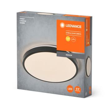  PLAF LONDON 410MM 24W 830 NOIR 