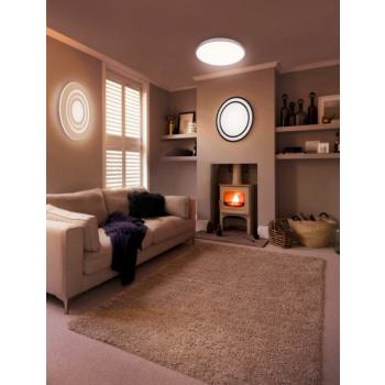  PLAF MOIA 380MM 24W 830 NOIR 