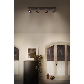  Spot Pluto 20W/830 quatro Noir 
