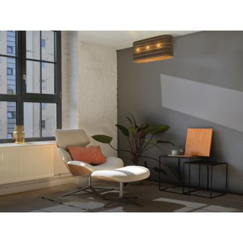  Plafonnier Carton Oval E27 