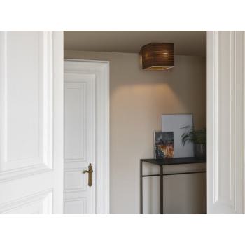  Plafonnier Carton Carr� E27 