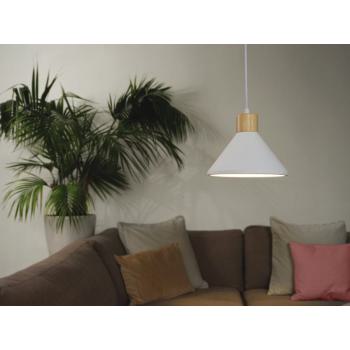  Suspension Plaster Wood220 E27 