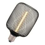  LED OSR Cage BK FIL Sq100 E27 
