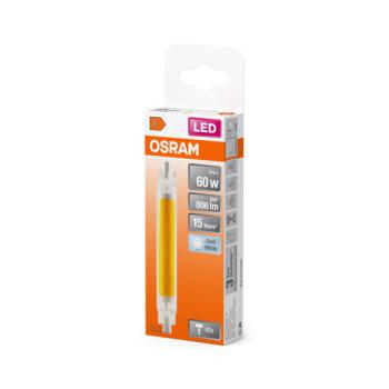  LED OSR R7s Verre 118 8W 840 