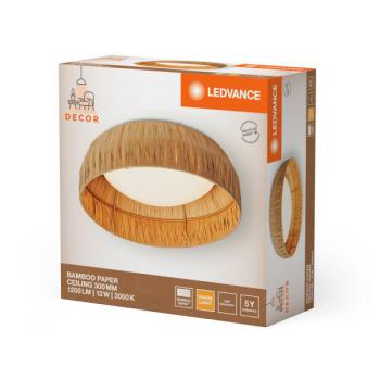  DECOR Bamboo paper Hut 12W/830 