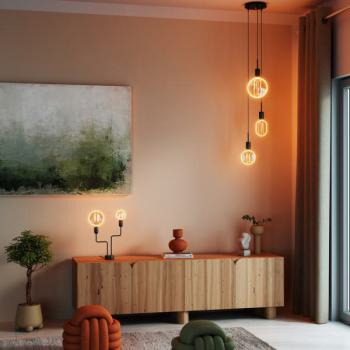  LED OSR O-FIL 4W GL130 Or E27 