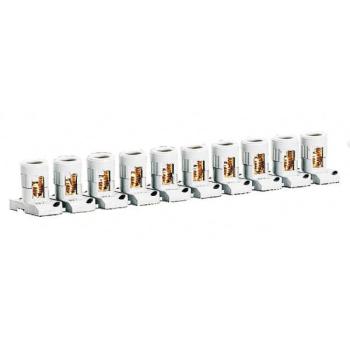  BARRETTE 10 BORNES  2X6MM2 