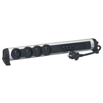  BP 4X2P+T  1,50M  4RJ45  AL 