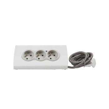  SUP TAB FB 3X2P+T 2USB 1,5M BG 