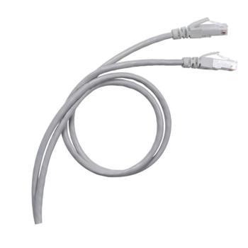  CORDON C5E F/UTP  PVC GRIS 1 M 