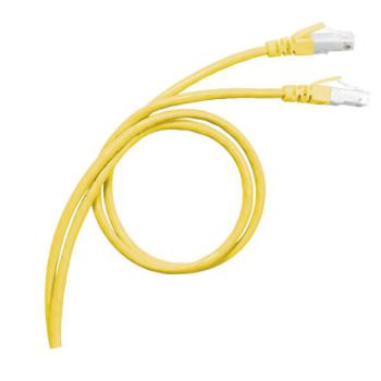  CORDON C6A S/FTP  PVC JAUNE 3M 
