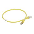  CORDON C6A S/FTP PVC JAUN.0.5M 