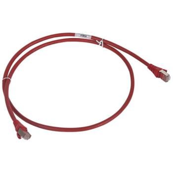  CORDON C6 F/UTP  LSZH ROUGE 5M 