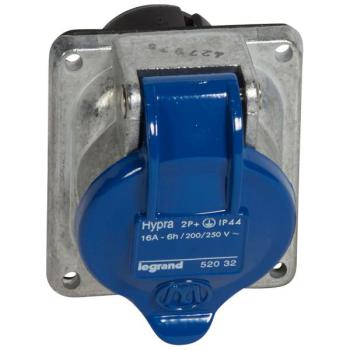  S.TAB 16A 2P+T 220V MET IP44 