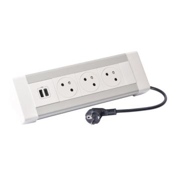  BLOC 3PC CHARGEUR USB A+C CORD 