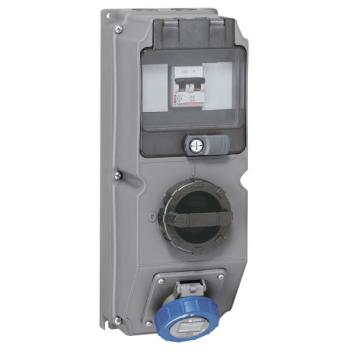  COF.16A 230V 2P+T INT.DX 67/55 